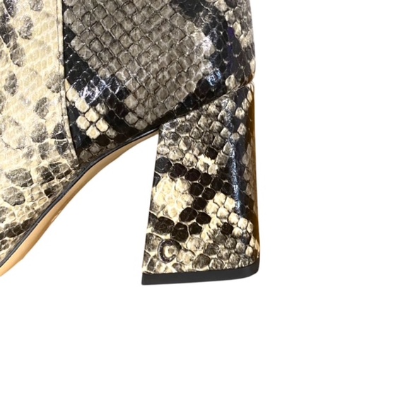 Circus by Sam Edelman Women Snakeskin Ankle Boots Size 8M - Picture 6 of 8
